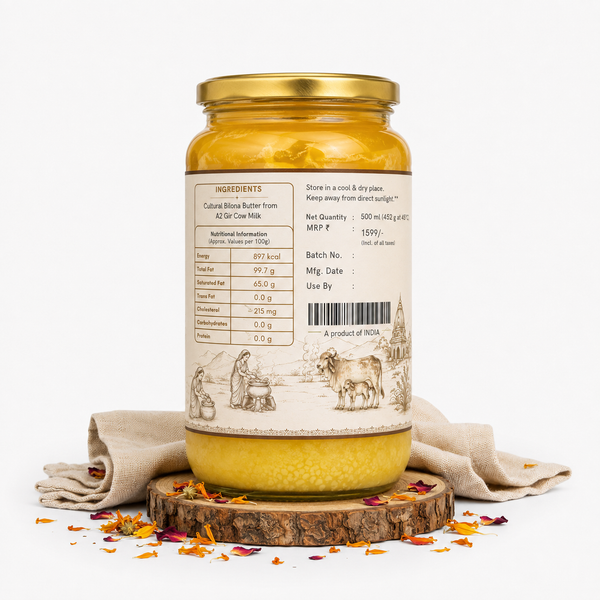Premium A2 Gir Cow Bilona Ghee